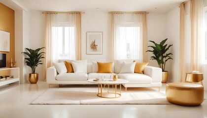 Photo interior modern design room 3d illustration