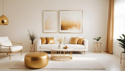 Photo interior modern design room 3d illustration