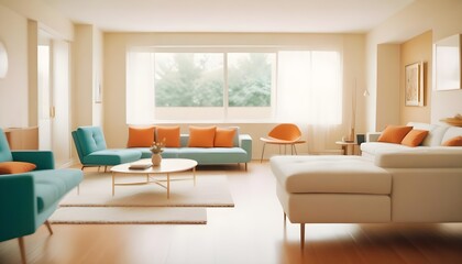 Photo interior modern design room 3d illustration