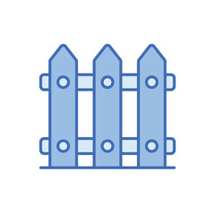 Fence vector icon