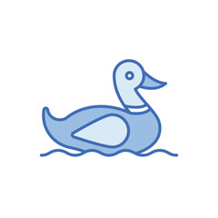 Duck vector icon
