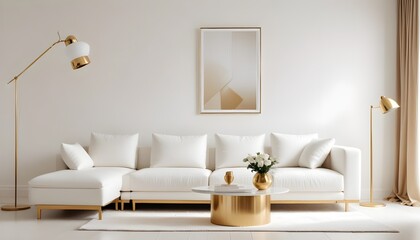 Photo interior modern design room 3d illustration