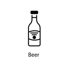 Beer vector icon 