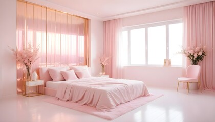 Photo interior modern design room 3d illustration