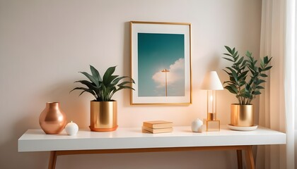 Photo interior modern design room 3d illustration
