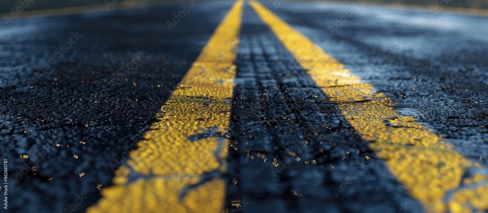 Aufkleber An abstract background with a road texture providing a copy space image.