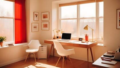 Photo interior modern design room 3d illustration