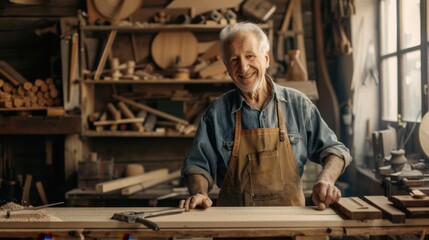 The Elderly Woodworker's Workshop