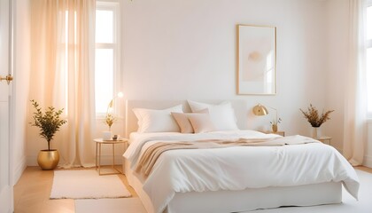 Photo interior modern design room 3d illustration