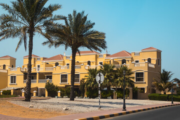 Fototapeta premium villas village in the city. High quality photo