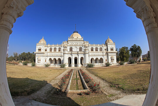 View of Sadiq Ghar Palace, Dera Nawab Sahib, Punjab, Pakistan.