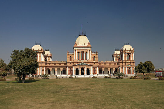 View of Sadiq Ghar Palace, Dera Nawab Sahib, Punjab, Pakistan.