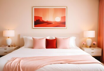 Photo interior modern design room 3d illustration