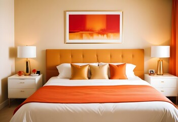 Photo interior modern design room 3d illustration