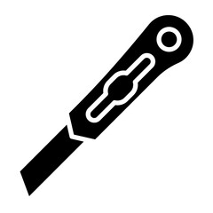 Cutter glyph icon