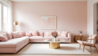 Photo interior modern design room 3d illustration