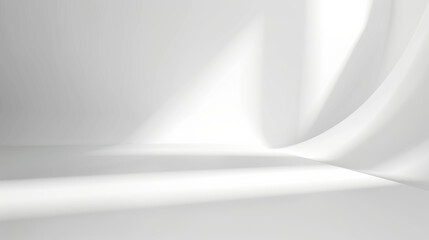 empty white space and white wall, sunshine through the window,  used for business background