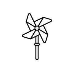 Pinwheel vector icon