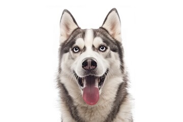Fototapeta premium Siberian husky mammal animal pet.