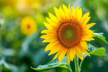 Fototapeta premium Close-up of sunflower.