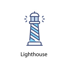 Lighthouse vector icon