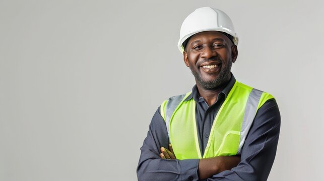 The Smiling Construction Worker