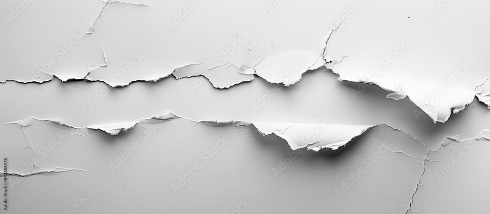 Leinwandbilder paper torn creating space for copy space image.