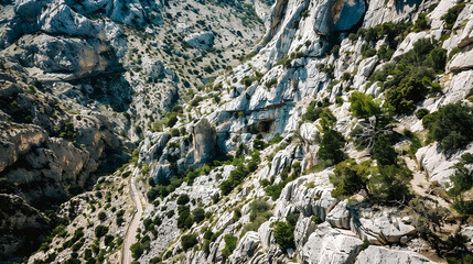 Petit chemin dans la montagne