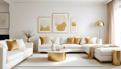 Photo interior modern design room 3d illustration