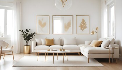 Photo interior modern design room 3d illustration