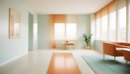 Photo interior modern design room 3d illustration