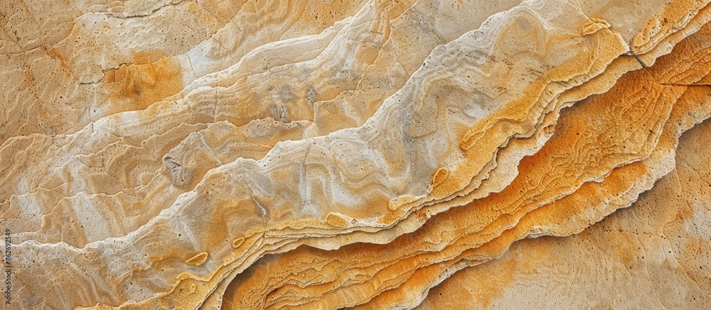 Poster sandstone background with complimentary copy space image ideal for product or advertising designs.