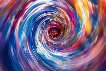 Vibrant swirling abstract backdrop