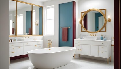 Photo interior modern design room 3d illustration