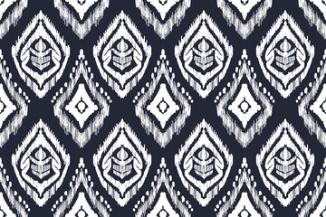 Ikat pattern, Ikat chevron, Paisley pattern, Vector element, Abstract Vector, Batik, fabric embroidery, Ethnic pattern, Ogee, Geometric ethnic, Seamless textile, native american, Background printing.