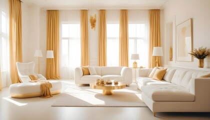 Fototapeta premium Photo interior modern design room 3d illustration