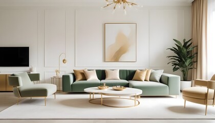 Photo interior modern design room 3d illustration