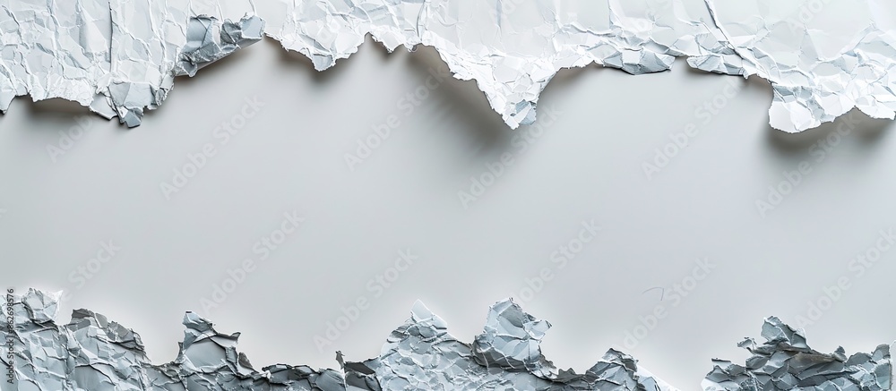 Leinwandbilder paper torn creating space for copy space image.