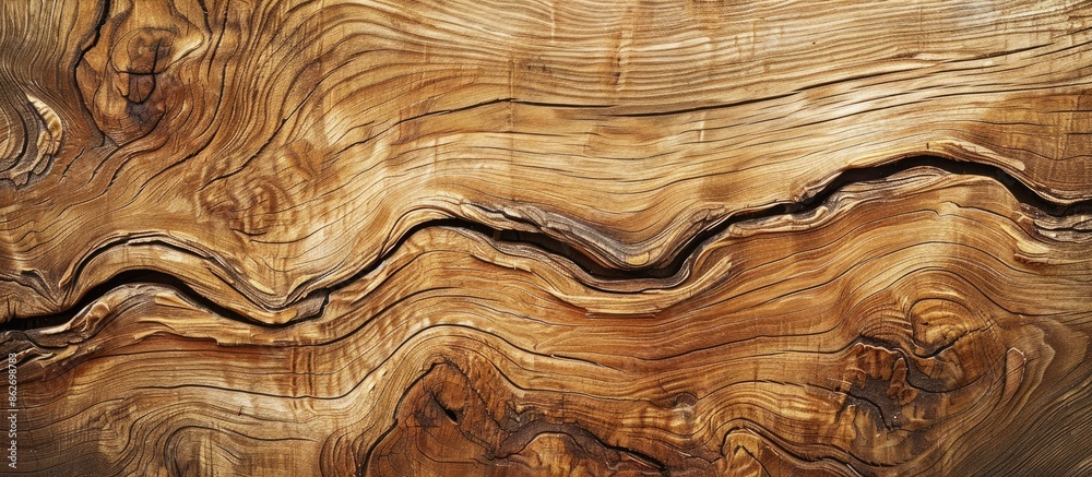 Poster utilize a wooden abstract texture as a natural backdrop or wallpaper design featuring copy space ima