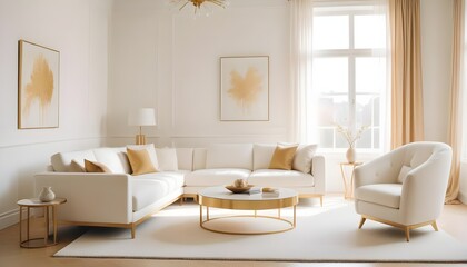 Photo interior modern design room 3d illustration