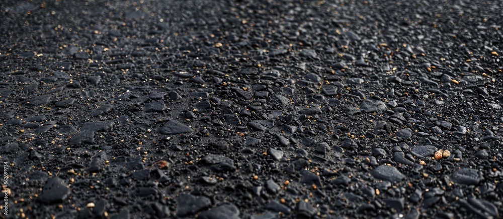 Poster The road surface features an asphalt background with open copy space for images.