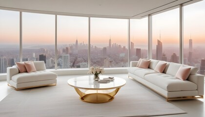 Photo interior modern design room 3d illustration