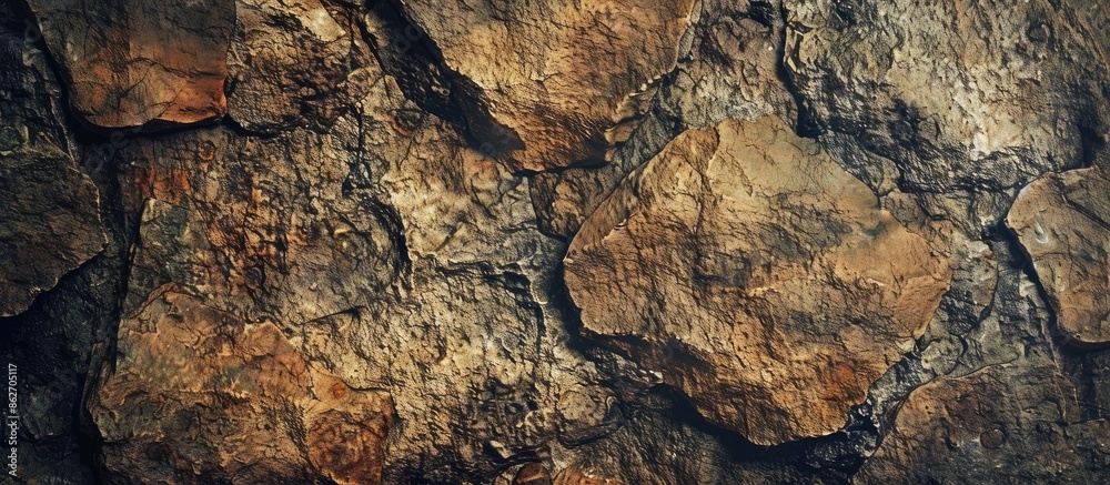 Aufkleber background with a textured stone appearance, ideal for adding text or images with copy space.