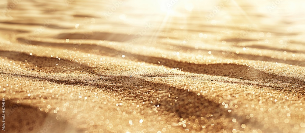 Aufkleber background of sand with copy space image.