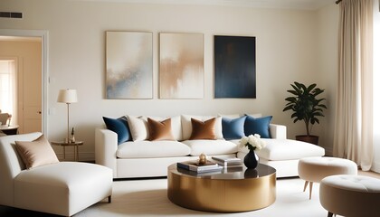 Photo interior modern design room 3d illustration