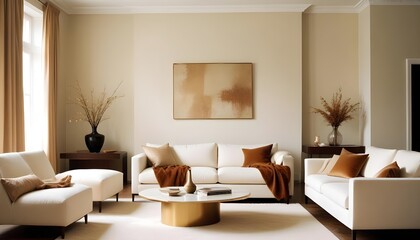 Fototapeta premium Photo interior modern design room 3d illustration