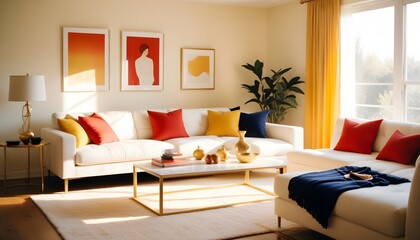 Photo interior modern design room 3d illustration