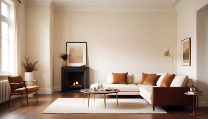 Photo interior modern design room 3d illustration