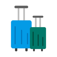 Luggage glyph icon