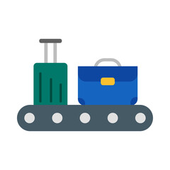 Baggage Claim glyph icon